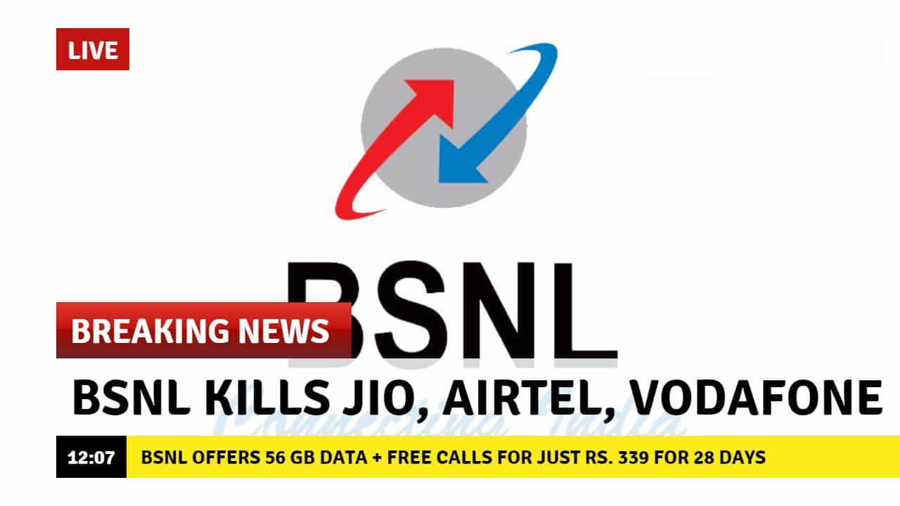BSNL offers 56 GB data