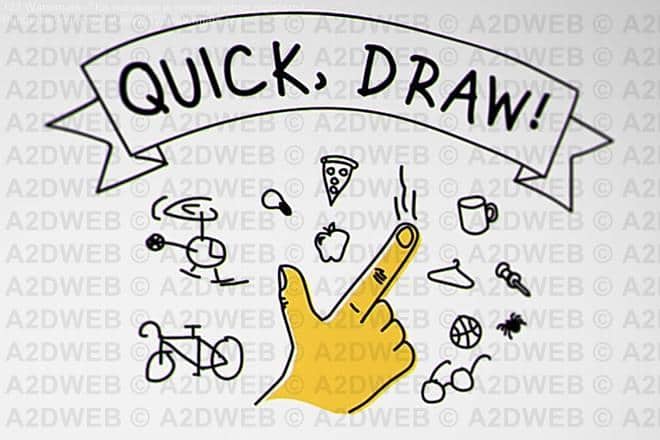 Quick Draw! An AI game by Google Experiments - A2DWEB